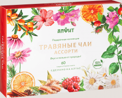 Подарочная коллекция «Травяные чаи Ассорти», (6*10пак)